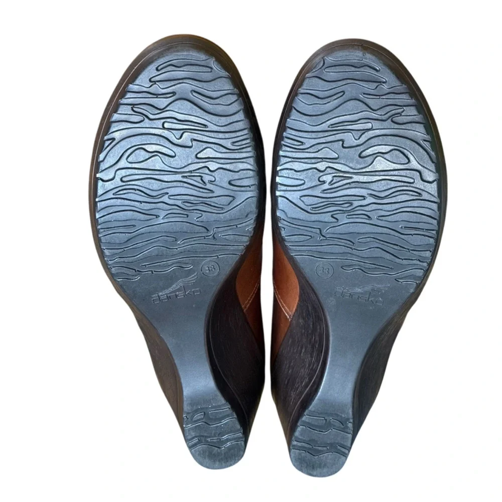 Dansko slip leather